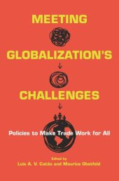 book Meeting Globalization's Challenges: Policies to Make Trade Work for All