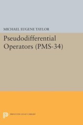 book Pseudodifferential Operators (PMS-34)