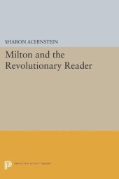 book Milton and the Revolutionary Reader