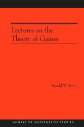 book Lectures on the Theory of Games (AM-37)