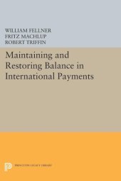 book Maintaining and Restoring Balance in International Trade