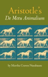 book Aristotle's De Motu Animalium