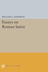 book Essays on Roman Satire