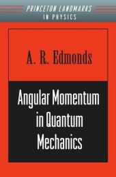 book Angular Momentum in Quantum Mechanics