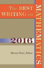 book The Best Writing on Mathematics 2016