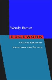 book Edgework: Critical Essays on Knowledge and Politics