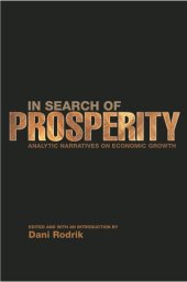 book In Search of Prosperity: Analytic Narratives on Economic Growth