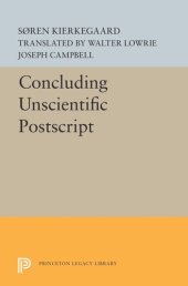 book Concluding Unscientific Postscript