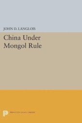 book China Under Mongol Rule