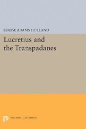 book Lucretius and the Transpadanes