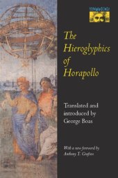 book The Hieroglyphics of Horapollo