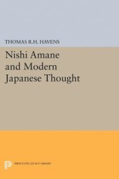 book Nishi Amane and Modern Japanese Thought