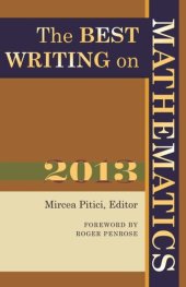 book The Best Writing on Mathematics 2013