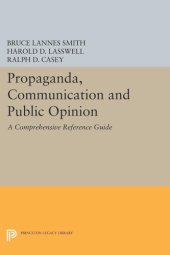 book Propaganda, Communication and Public Opinion