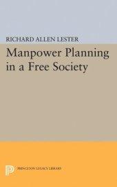 book Manpower Planning in a Free Society