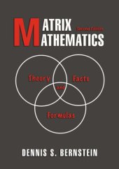 book Matrix Mathematics: Theory, Facts, and Formulas - Second Edition