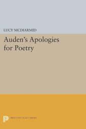 book Auden's Apologies for Poetry