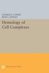 book Homology of Cell Complexes