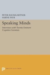 book Speaking Minds: Interviews with Twenty Eminent Cognitive Scientists