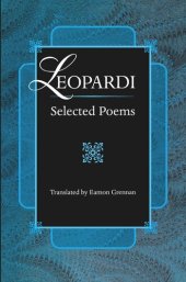 book Leopardi: Selected Poems