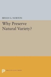 book Why Preserve Natural Variety?