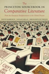 book The Princeton Sourcebook in Comparative Literature: From the European Enlightenment to the Global Present