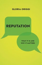 book Reputation: What It Is and Why It Matters