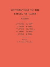 book Contributions to the Theory of Games (AM-40), Volume IV