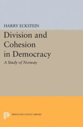 book Division and Cohesion in Democracy: A Study of Norway