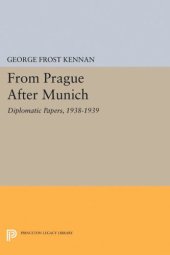 book From Prague After Munich: Diplomatic Papers, 1938-1940