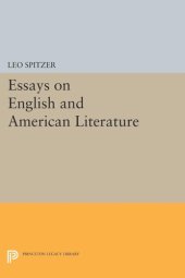 book Essays on English and American Literature