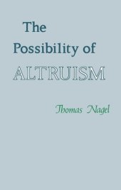 book The Possibility of Altruism