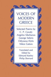 book Voices of Modern Greece: Selected Poems by C. P. Cavafy, Angelos Sikelianos, George Seferis, Odysseus Elytis, Nikos Gatsos