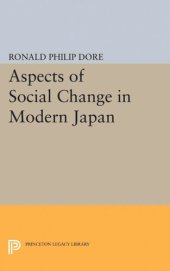 book Aspects of Social Change in Modern Japan