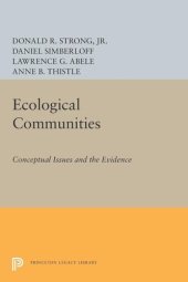 book Ecological Communities: Conceptual Issues and the Evidence