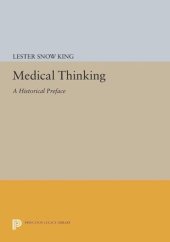 book Medical Thinking: A Historical Preface