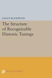 book The Structure of Recognizable Diatonic Tunings