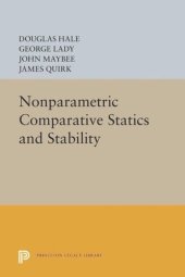 book Nonparametric Comparative Statics and Stability