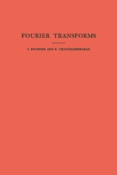 book Fourier Transforms. (AM-19), Volume 19