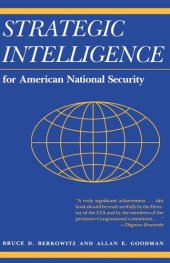 book Strategic Intelligence for American National Security: Updated Edition