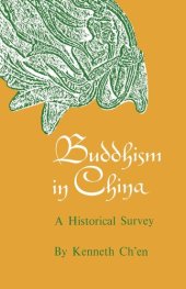 book Buddhism in China: A Historical Survey