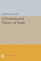 book A Prosentential Theory of Truth