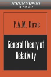 book General Theory of Relativity