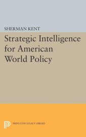 book Strategic Intelligence for American World Policy