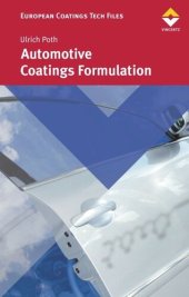 book Automotive Coatings Formulation