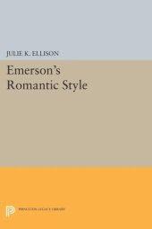 book Emerson's Romantic Style