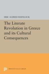 book The Literate Revolution in Greece and its Cultural Consequences