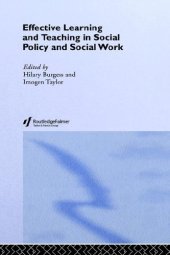 book Effective Learning and Teaching in Social Policy and Social Work 