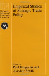 book Empirical Studies of Strategic Trade Policy 