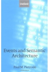 book Events and Semantic Architecture